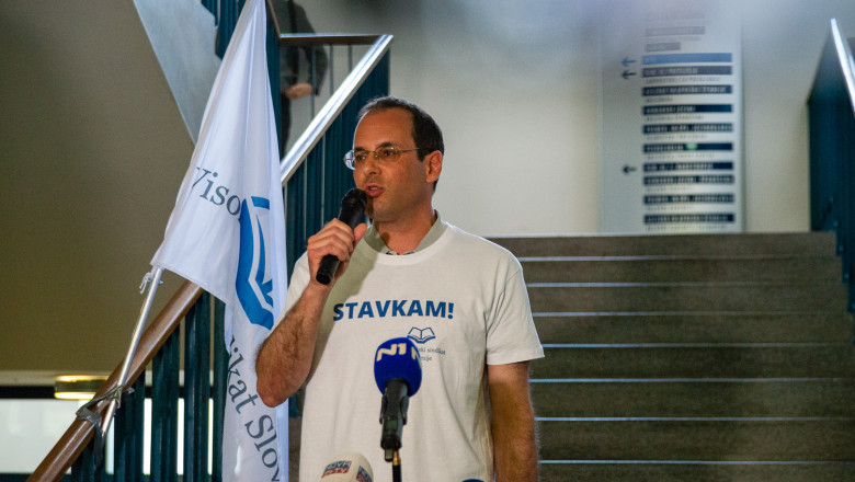 Predsednik Visokošolskega sindikata Slovenije dr. Gorazd Kovačič