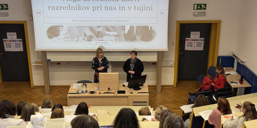 Utrinek z letošnjih Pedagoško-andragoških dnevov 