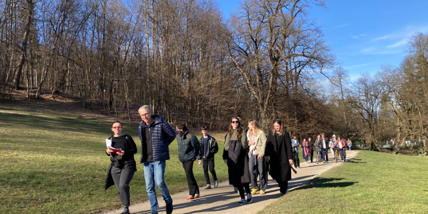 Pravi pomladanski sprehod po parku Tivoli (foto: Barbara Lampič)